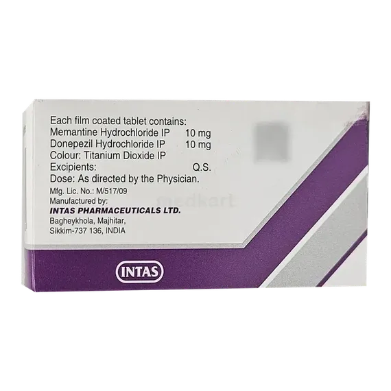 alzil m forte 10mg tablet 10's